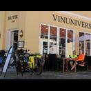 Pause in einem der in Dänemark seltenen Cafés